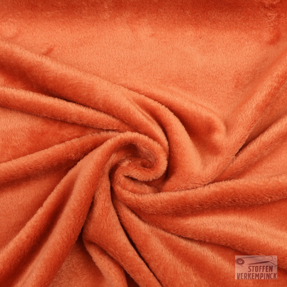Wellnessfleece Uni Terracotta