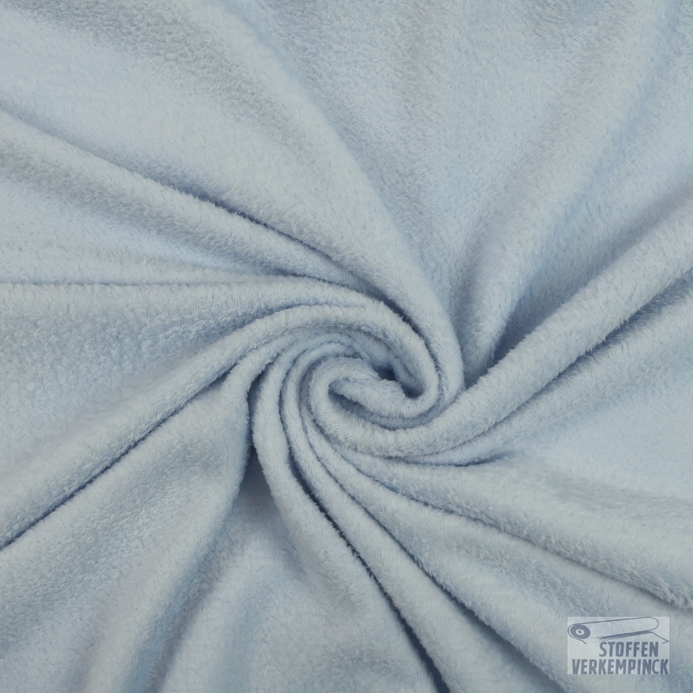 Wellnessfleece Uni Licht Blauw