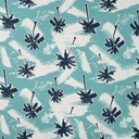 French Terry Print Palms