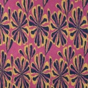 Jersey Badstof Multi Flower Fuchsia