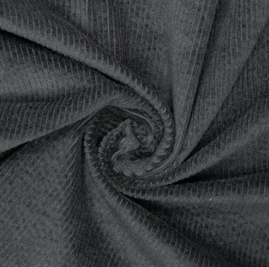 Stretch Corduroy Bubble Wash Donker Jeans