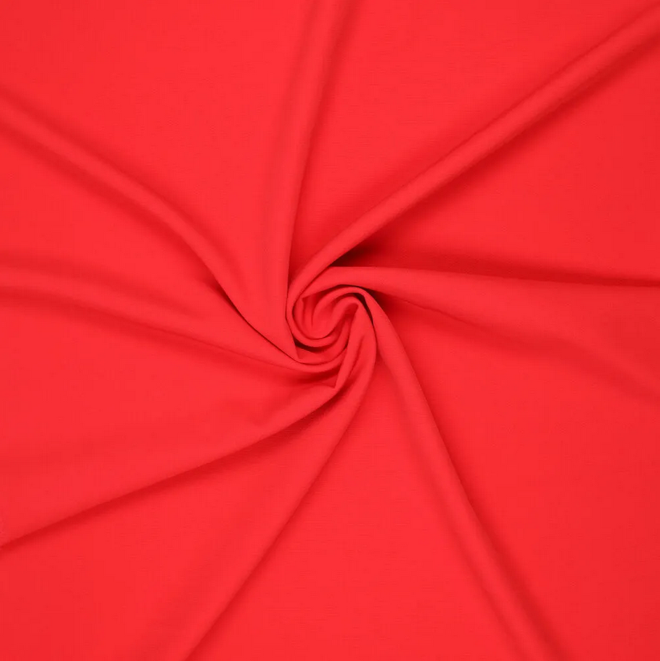 Stretch Double Weavy Roodkoraal