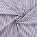 Popeline stretch Stripes Navy