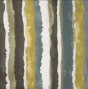 Viscose Nylon Air flow Stripes Kaki
