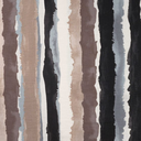 Viscose Nylon Air flow Stripes Brown