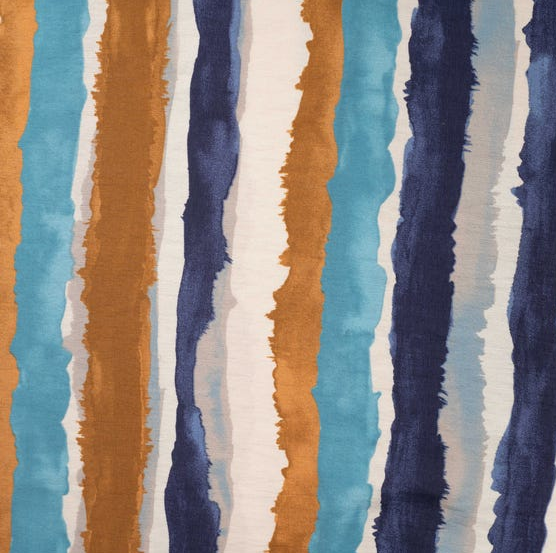 Viscose Nylon Air flow Stripes Denim