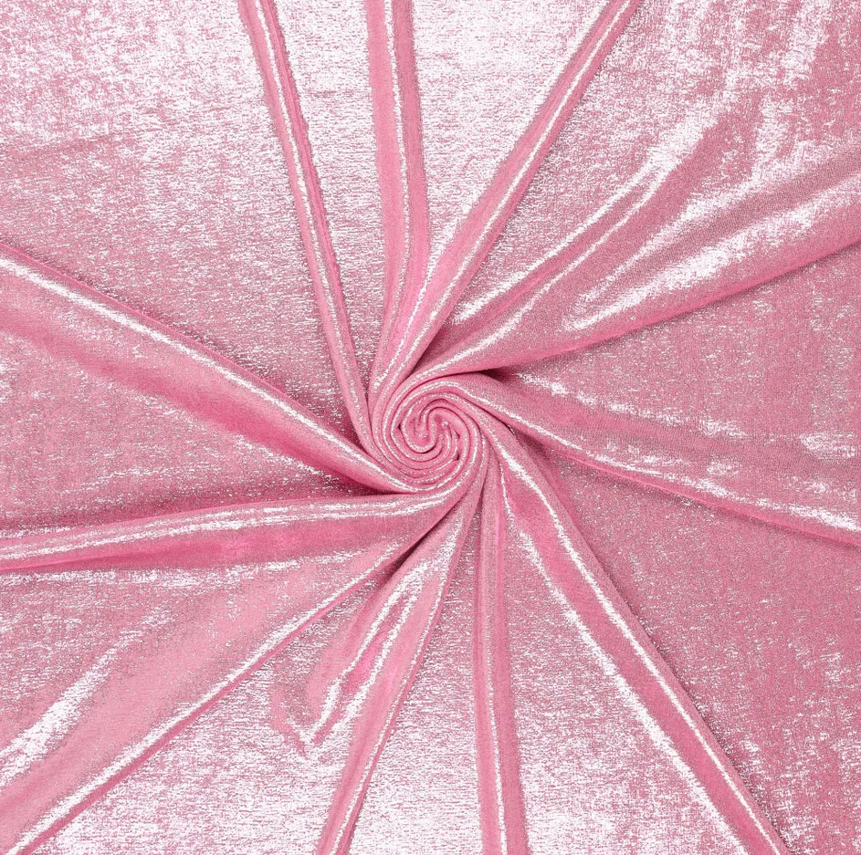 Jersey Slinky Bijoux Foil Rose