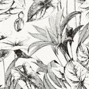 Viscose/Linnen Tropic White