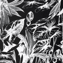 Viscose/Linnen Tropic Black