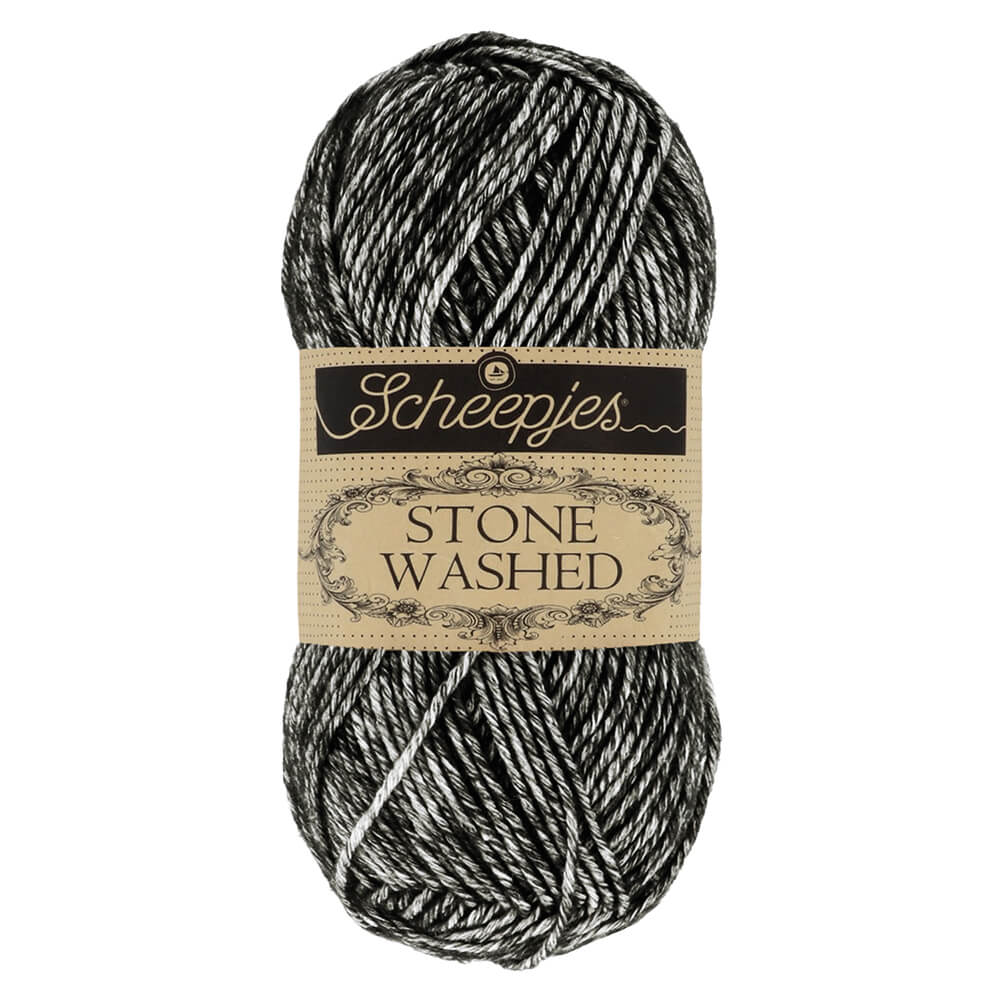 Scheepjes Stone Washed - 803 Black Onyx