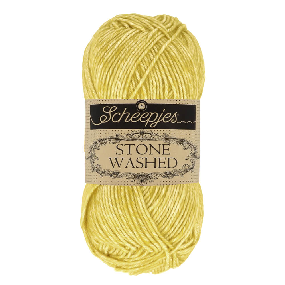 Scheepjes Stone Washed - 812 Lemon Quartz