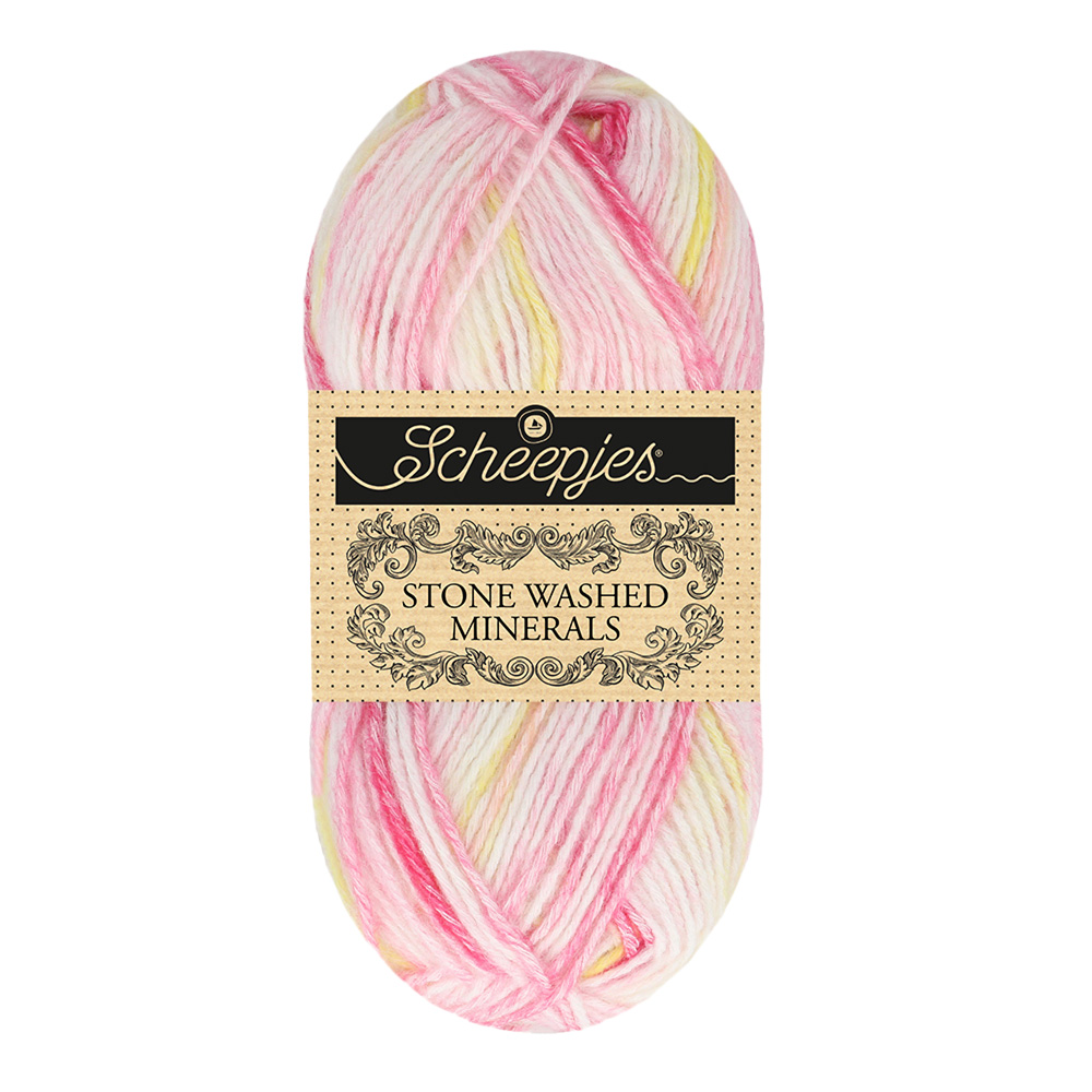 Scheepjes Stone Washed Minerals 50g - 908 Rhodo Radiance