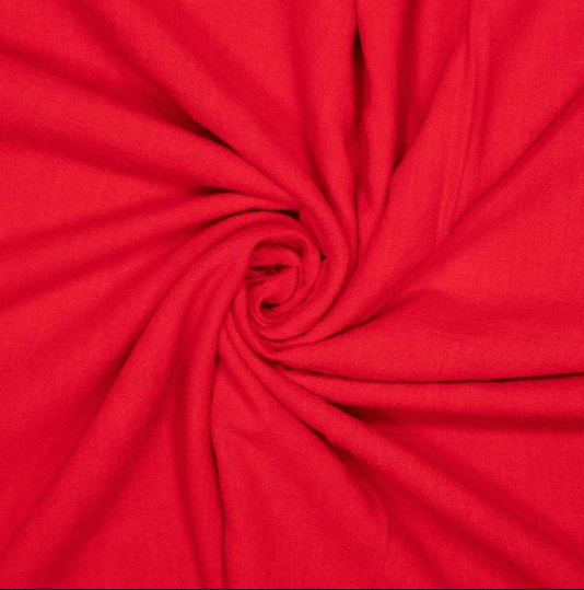 Linnen Stone Washed Red