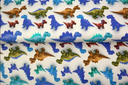 Jersey Digital Origami Dino's White