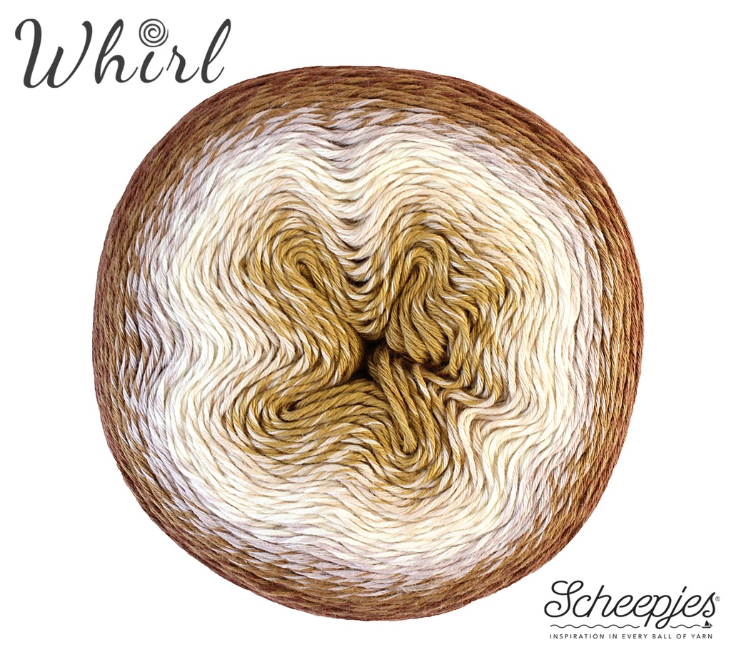 Scheepjes Whirl 1000m - 756 Caramel Core Blimey