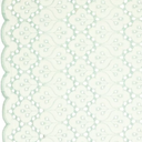 Broderie "Lilian" 2 scallop Borders Munt