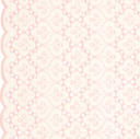 Broderie "Lilian" 2 scallop Borders Rose
