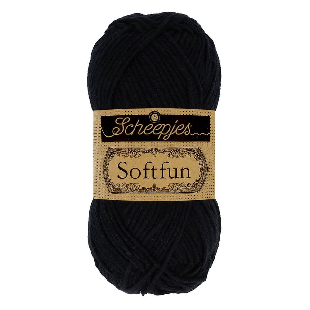 Scheepjes Softfun 50g -2408 Black