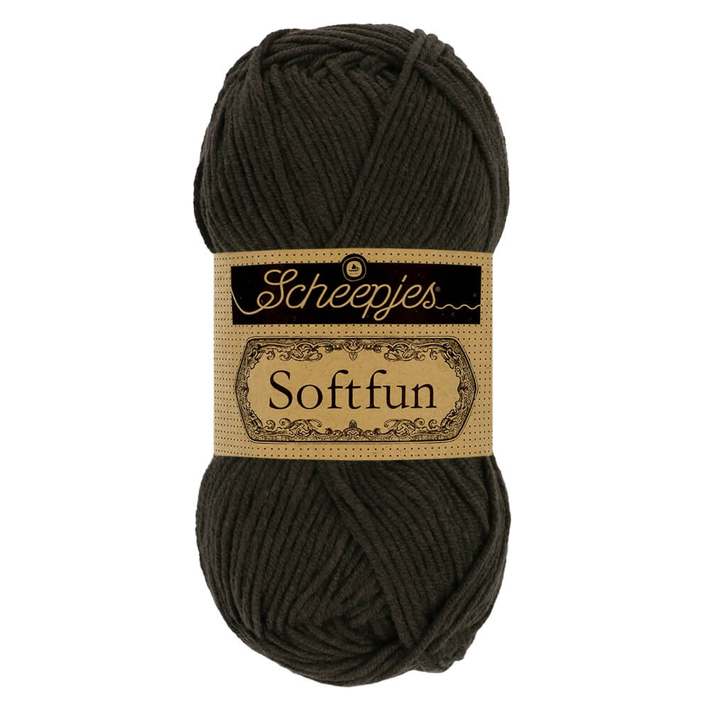 Scheepjes Softfun 50g - 2628 Charcoal