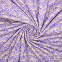 Canvas Beachy Shells Lila/Vanille