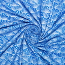 Canvas Beachy Shells Blue