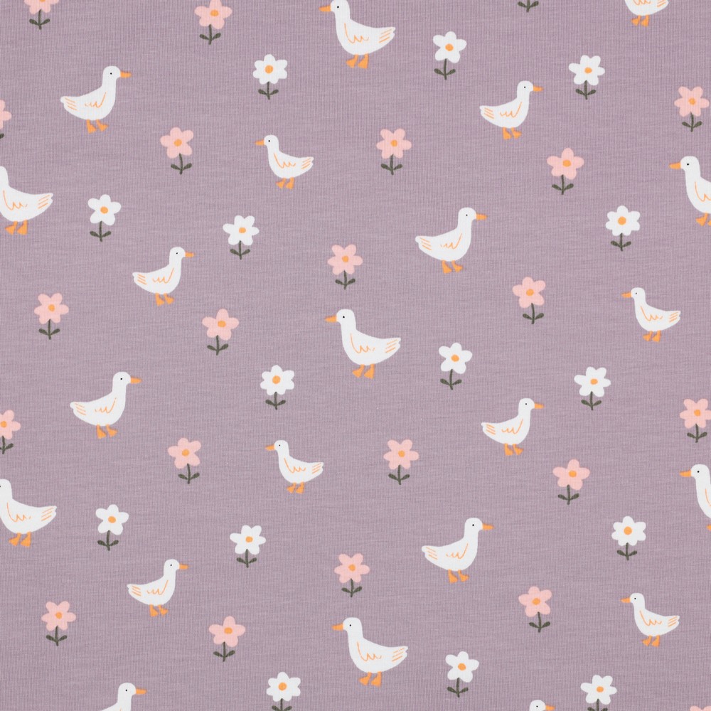 Jersey Bio Ducks Dusty Lila