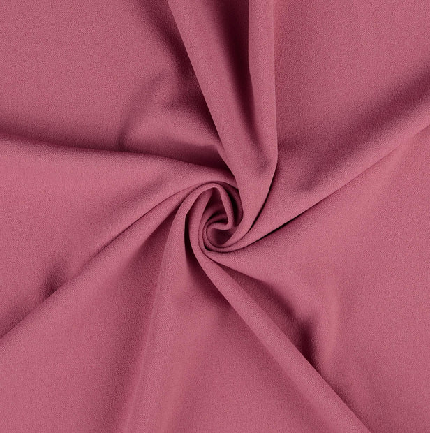 Scuba Crêpe Dark Old Rose