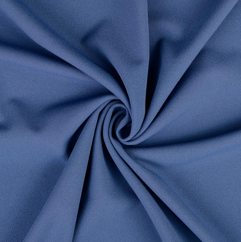 Scuba Crêpe Jeansblue