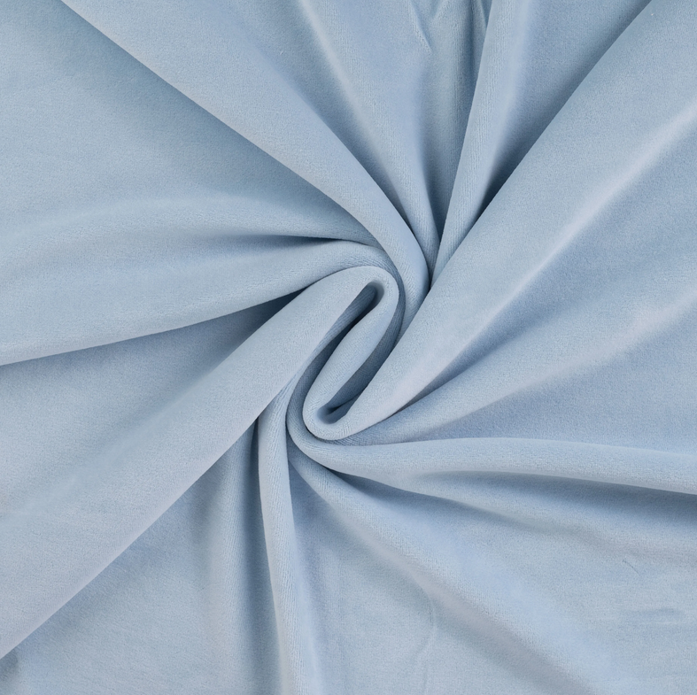 Nicky Velours Soft Blue