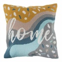 Borduurpakket Kussen 40cm x 40cm Home incl kussenrug met rits 