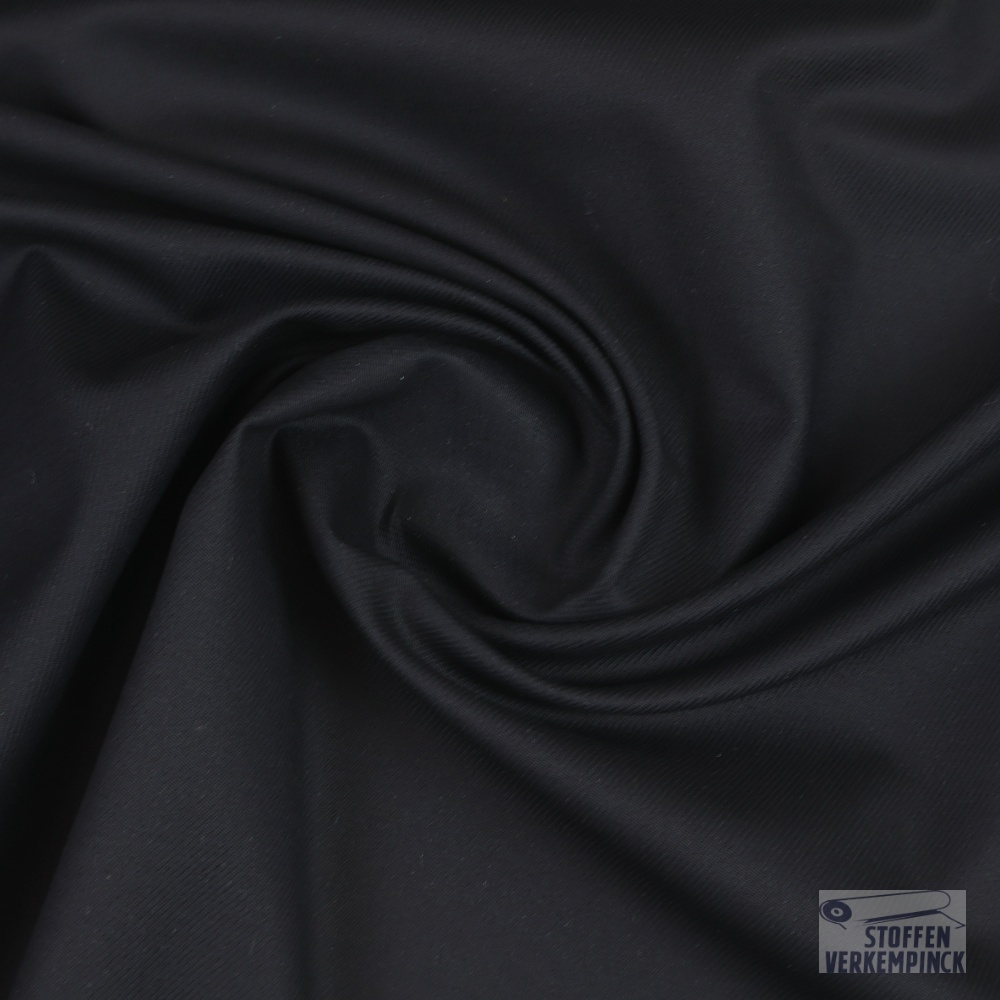 Soepele Nacht Blauwe Katoenen Stretch (133CM) 