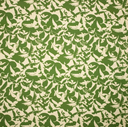 Poplin Pigeons Green / Light Beige