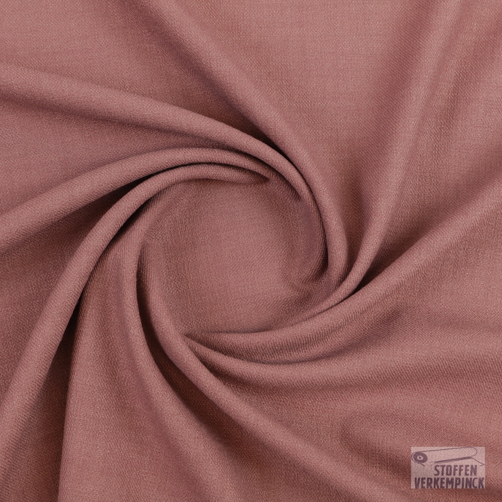 Breedtestretch Linnenlook Dusty Cassis