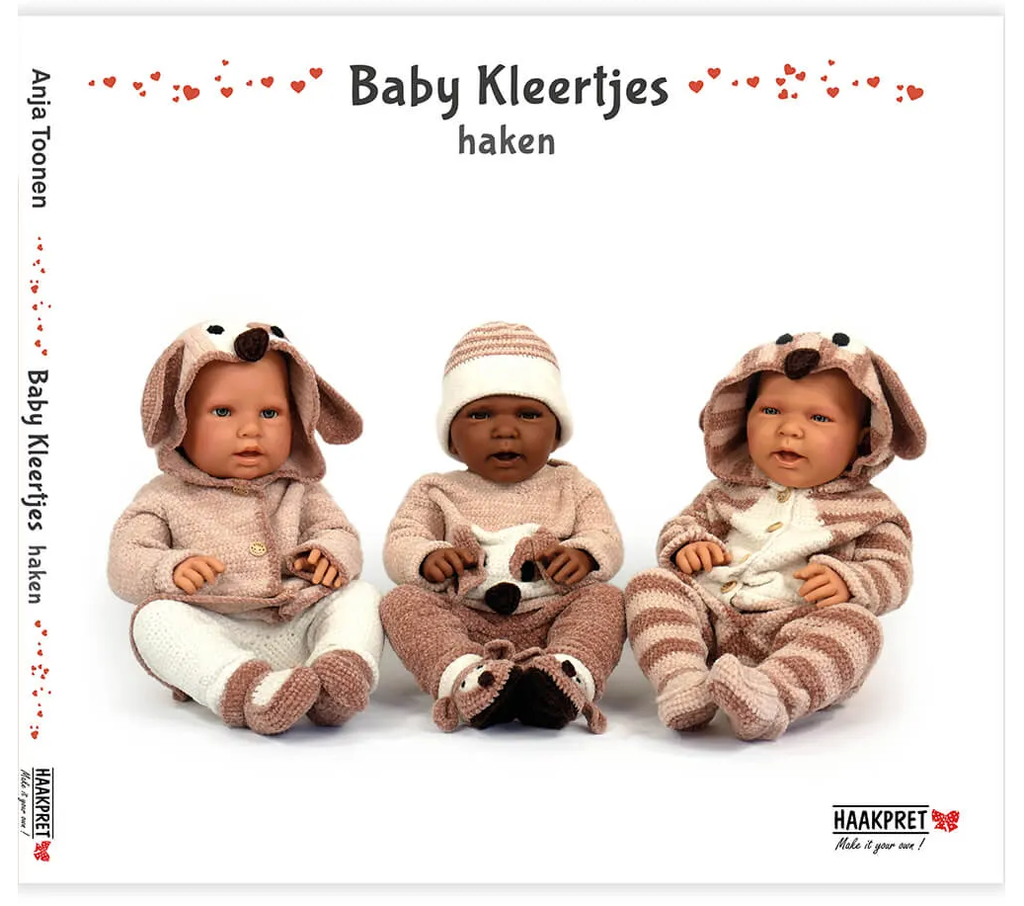 BOEK - Baby kleertjes haken - Anja Toonen