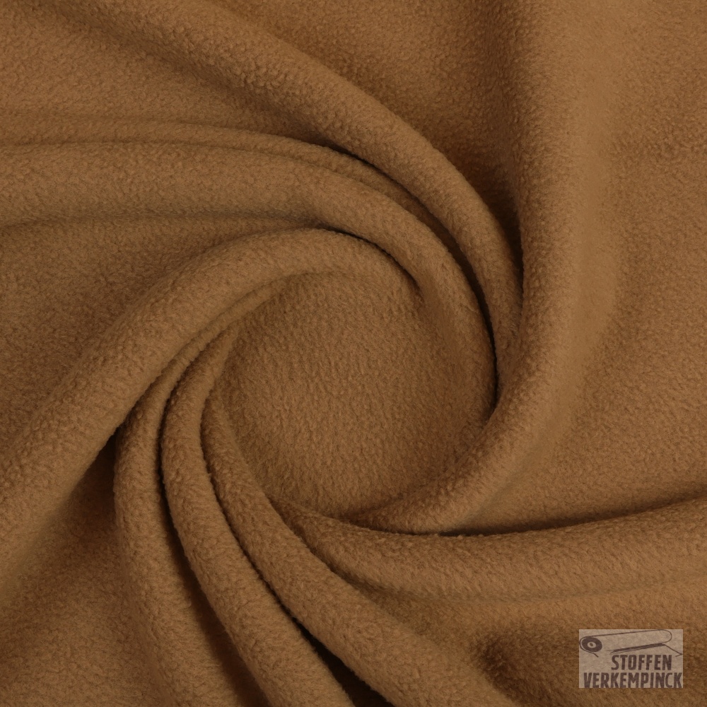 Fleece Licht Bruin