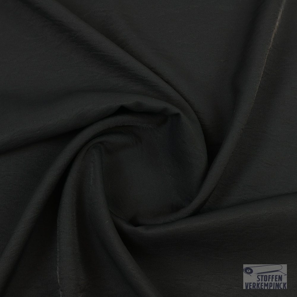 Viscose/Nylon Zwart