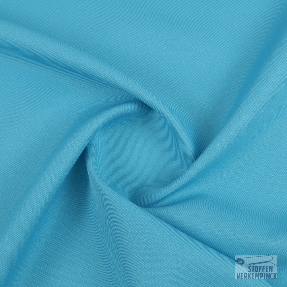 Gabardine Soepel Polyester Turqoise