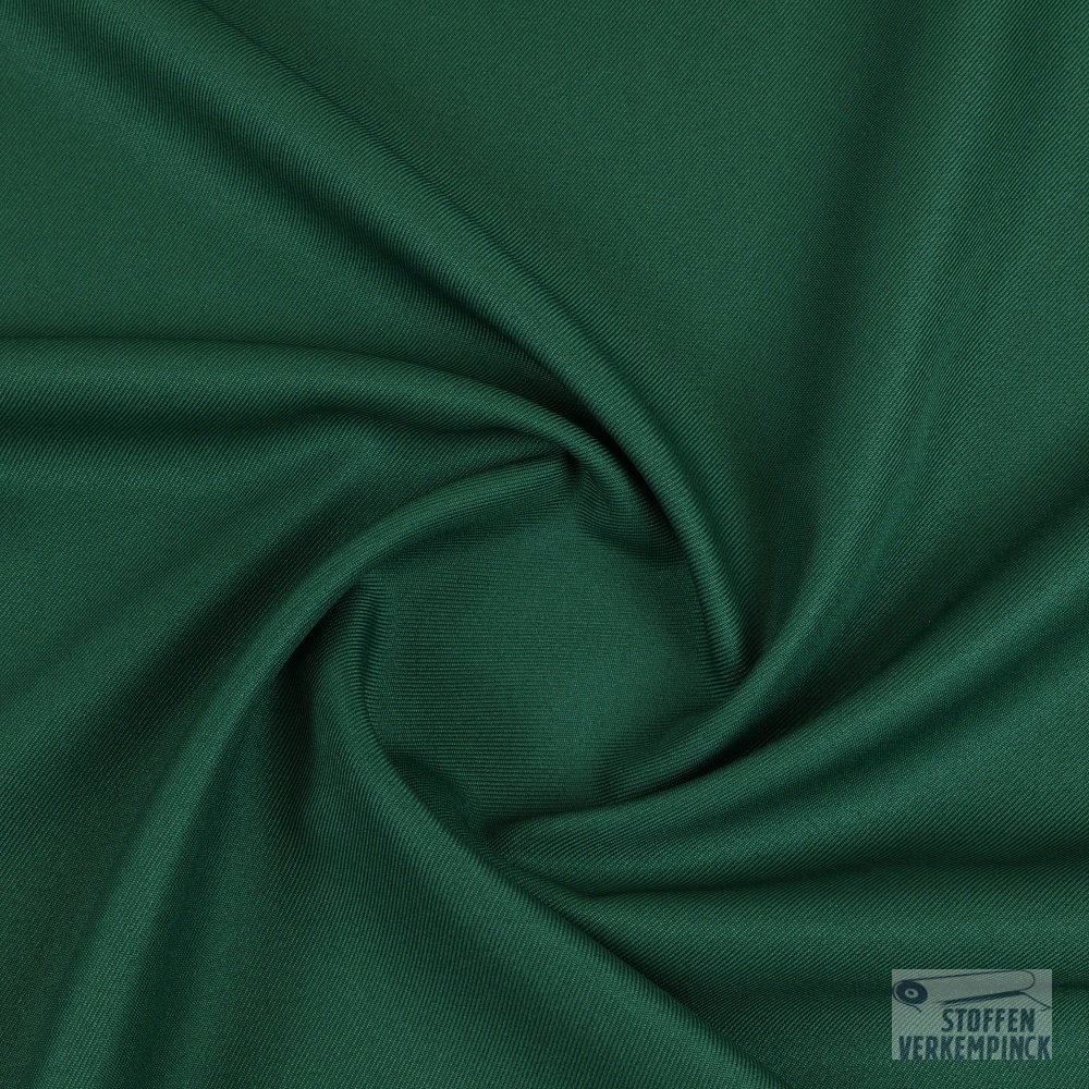 Gabardine Soepel Polyester Donker Groen