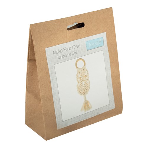 Macramé-kit : Uil