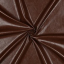 Stretch Imitatieleer Shiny Brown
