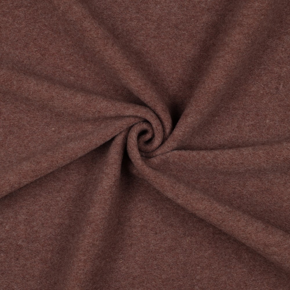 Merino Wool Fleece Bruinrood