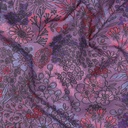 Fine poplin Digital Flowers Purple