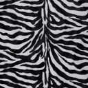 Velboa Zebra Wit