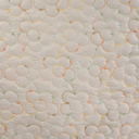 Matelassé Quilty Flower Ecru