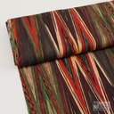 Jersey Viscose Digital Stripes Red