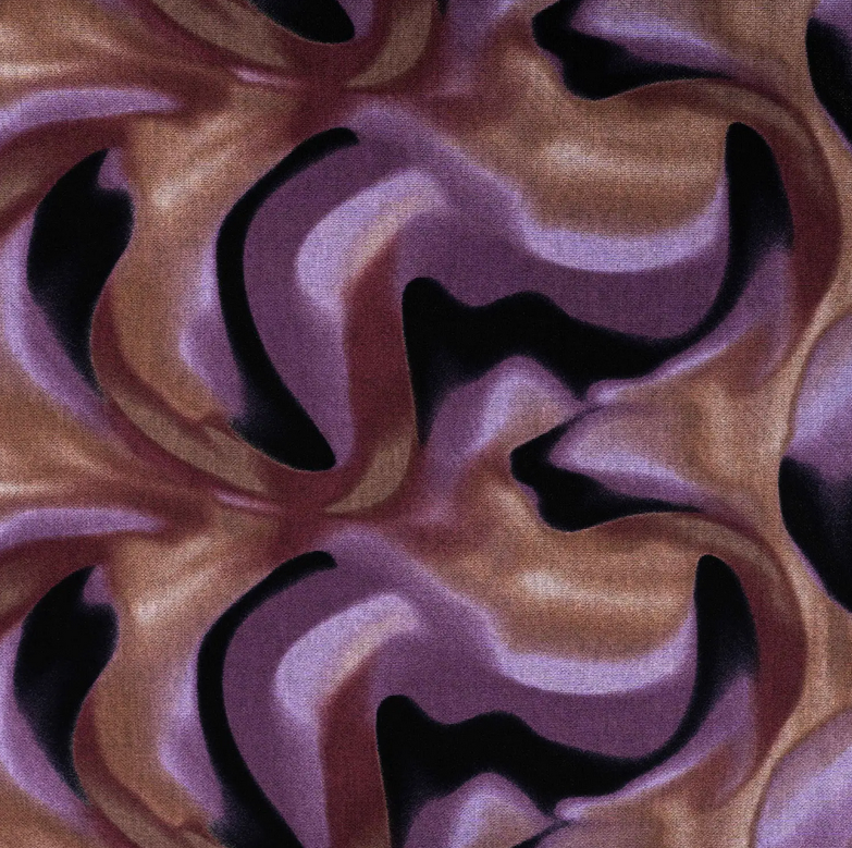 Dubbeljersey Soft Print Female Lila