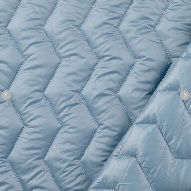 Matelassé Zigzagpatroon Light Jeans