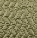 Matelassé Zigzagpatroon Olive