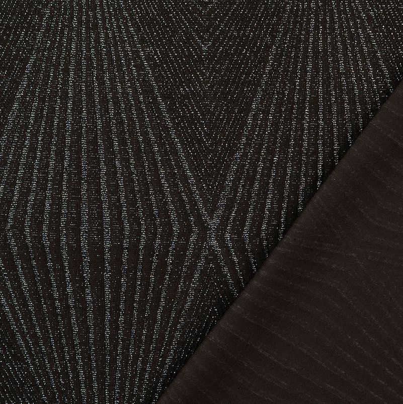 Glitterjersey Graphic Silver