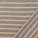 Jersey Jacquard Stripes Grey/Beige